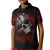 Skull Kid Polo Shirt Bloody Skull Scream - Wonder Print Shop