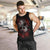 Skull Men Tank Top Bloody Skull Scream DT01