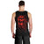 Skull Men Tank Top Bloody Skull Scream DT01