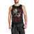 Skull Men Tank Top Bloody Skull Scream DT01