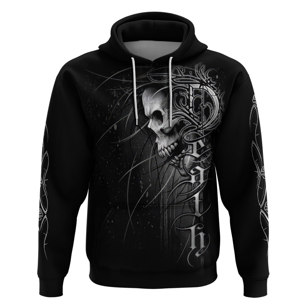 Skull Hoodie Skull Death Forever - Wonder Print Shop