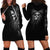 Skull Hoodie Dress Skull Death Forever - Wonder Print Shop