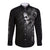 Skull Long Sleeve Button Shirt Skull Death Forever - Wonder Print Shop