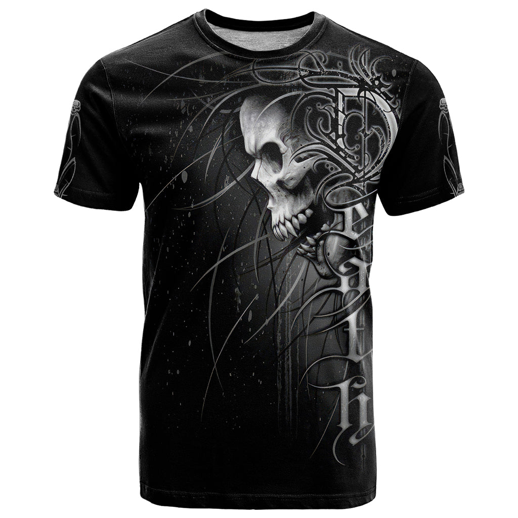 Skull T Shirt Skull Death Forever DT01