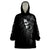 Skull Wearable Blanket Hoodie Skull Death Forever DT01