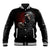 Skull Baseball Jacket Death Angel Hold Skull - Wonder Print Shop