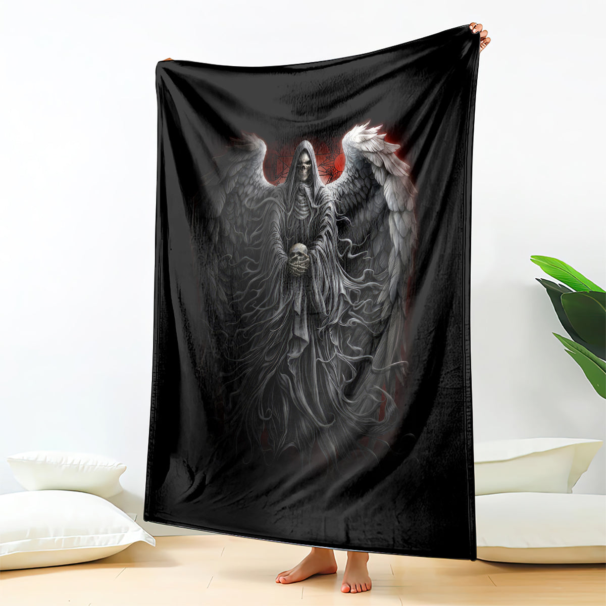 skull-blanket-death-angel-hold-skull