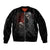 Skull Bomber Jacket Death Angel Hold Skull - Wonder Print Shop