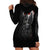 Skull Hoodie Dress Death Angel Hold Skull - Wonder Print Shop