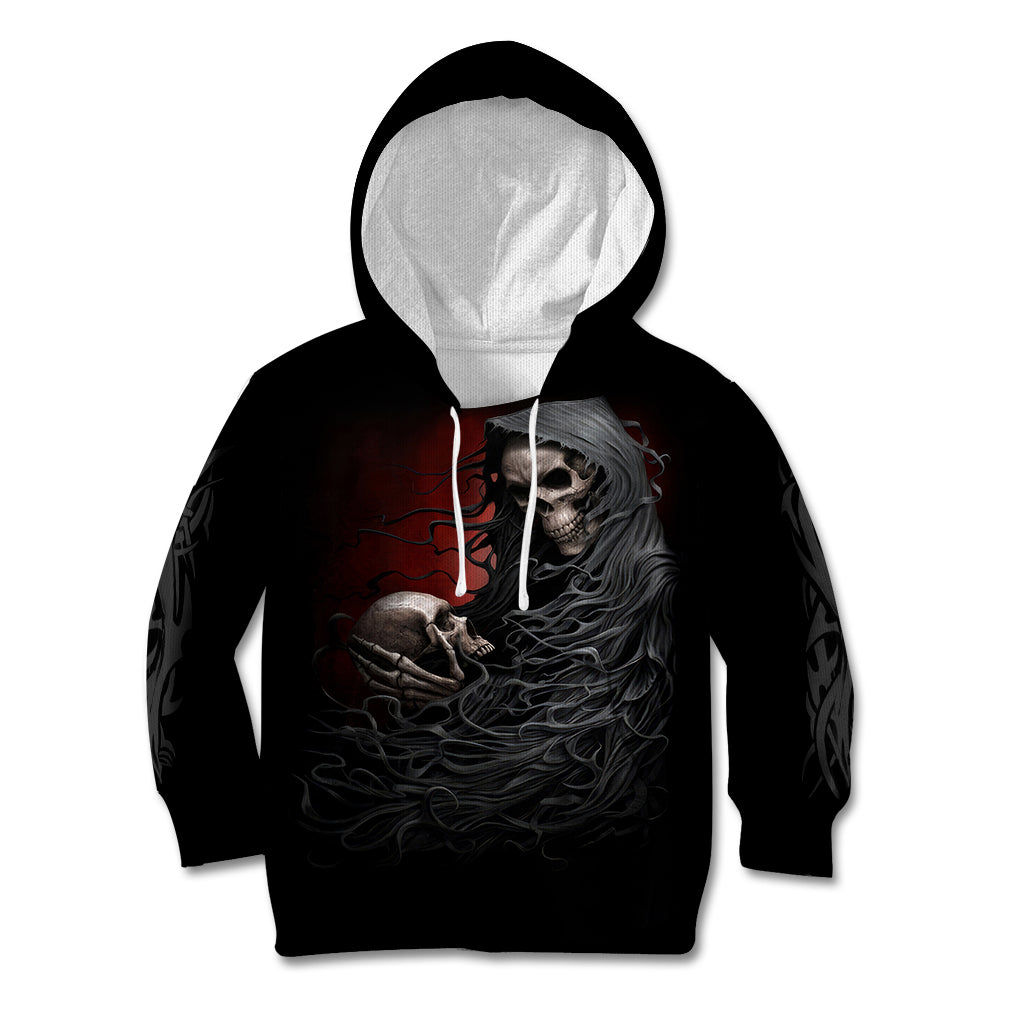 Skull Kid Hoodie Death Angel Hold Skull - Wonder Print Shop