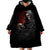 Skull Wearable Blanket Hoodie Death Angel Hold Skull DT01