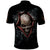 Skull Polo Shirt Skeleton Ripped inside - Wonder Print Shop