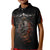 Flaming Skull Kid Polo Shirt Death Angel Riding Motocycle - Wonder Print Shop