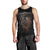 Flaming Skull Men Tank Top Death Angel Riding Motocycle DT01