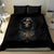 Grim Reaper Bedding Set The Ferryman Of The Underworld with Charon Skull Black - Wonder Print Shop