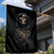 Grim Reaper Garden Flag The Ferryman Of The Underworld with Charon Skull Black - Wonder Print Shop