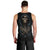 Grim Reaper Men Tank Top The Ferryman Of The Underworld with Charon Skull Black DT01