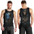 Grim Reaper Men Tank Top The Ferryman Of The Underworld with Charon Skull Black DT01