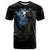 Grim Reaper T Shirt The Ferryman Of The Underworld with Charon Skull Black DT01