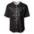 Skull Baseball Jersey Cross Snake Bloody Skull - Wonder Print Shop