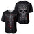 Skull Baseball Jersey Cross Snake Bloody Skull - Wonder Print Shop