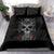 Skull Bedding Set Cross Snake Bloody Skull - Wonder Print Shop