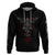 Skull Hoodie Cross Snake Bloody Skull - Wonder Print Shop