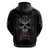 Skull Hoodie Cross Snake Bloody Skull - Wonder Print Shop