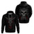 Skull Hoodie Cross Snake Bloody Skull - Wonder Print Shop