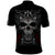 Skull Polo Shirt Cross Snake Bloody Skull - Wonder Print Shop