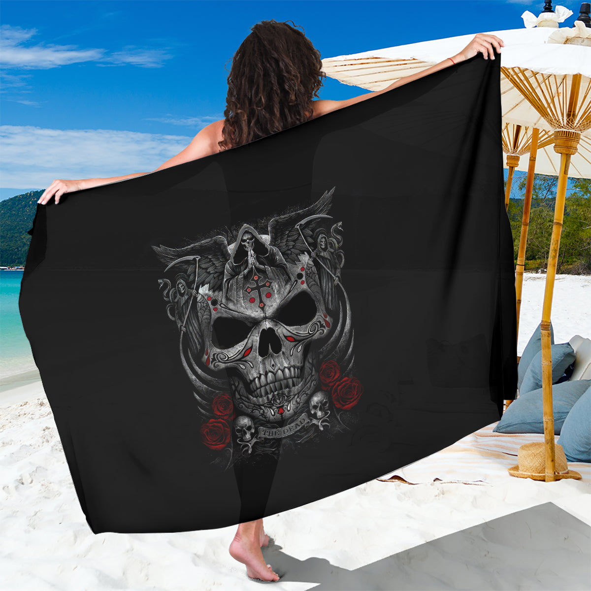 skull-sarong-cross-snake-bloody-skull