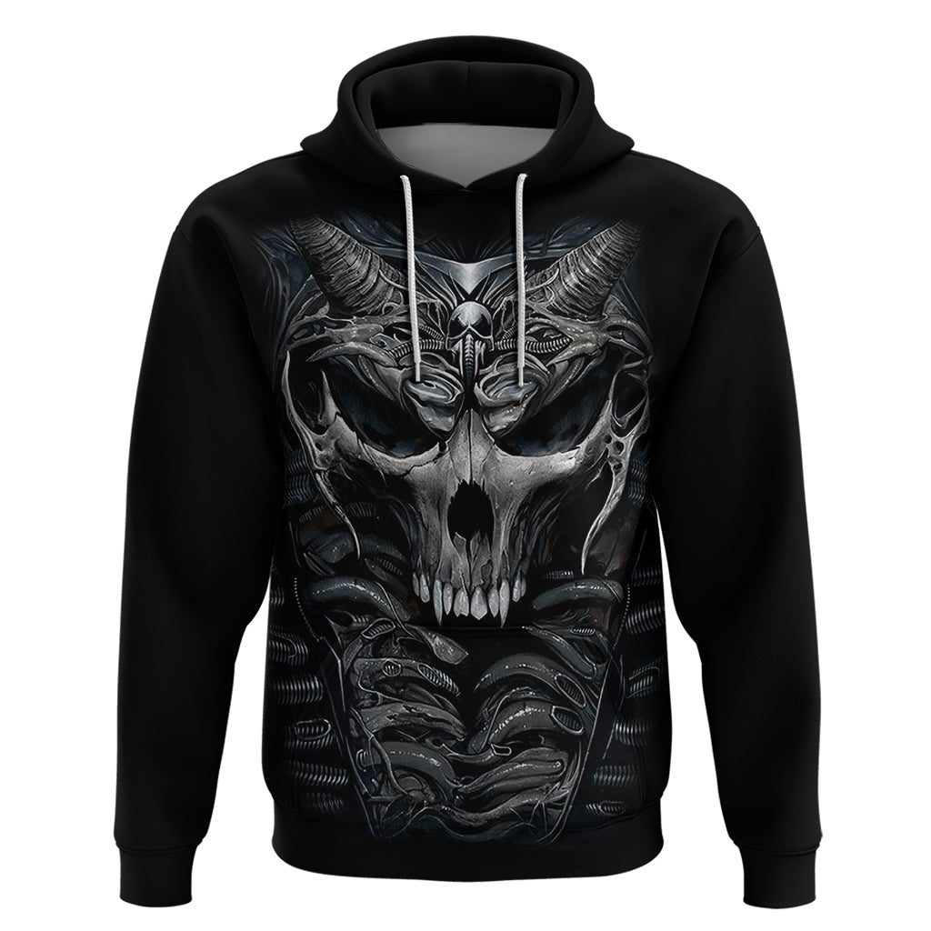 Skull Hoodie Skeleton Inside - Wonder Print Shop