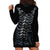 Skull Hoodie Dress Skeleton Inside - Wonder Print Shop