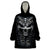 Skull Wearable Blanket Hoodie Skeleton Inside DT01