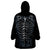 Skull Wearable Blanket Hoodie Skeleton Inside DT01