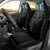 Flame Twin Skull Car Seat Cover Skeleton Inside - Wonder Print Shop