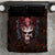 Infernal Draconic Skull Bedding Set Embracing the Fiery Soul - Wonder Print Shop