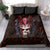 Infernal Draconic Skull Bedding Set Embracing the Fiery Soul - Wonder Print Shop