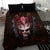 Infernal Draconic Skull Bedding Set Embracing the Fiery Soul - Wonder Print Shop