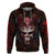 Infernal Draconic Skull Hoodie Embracing the Fiery Soul - Wonder Print Shop