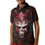 Infernal Draconic Skull Kid Polo Shirt Embracing the Fiery Soul - Wonder Print Shop