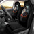 Flaming Skull Car Seat Cover Celestial Riders with Angel Wings - Wonder Print Shop