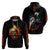 Flaming Skull Hoodie Celestial Riders with Angel Wings - Wonder Print Shop