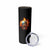 Flaming Skull Skinny Tumbler Celestial Riders with Angel Wings