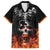 Flaming Skull Hoodie Hawaiian Shirt Spectral Pyre - Wonder Print Shop