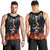 Flaming Skull Hoodie Men Tank Top Spectral Pyre DT01