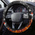 Flaming Skull Hoodie Steering Wheel Cover Spectral Pyre