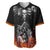 Skull Baseball Jersey Five Skull With Motocycle - Wonder Print Shop