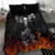 Skull Bedding Set Five Skull With Motocycle - Wonder Print Shop