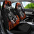 Skull Car Seat Cover Five Skull With Motocycle - Wonder Print Shop